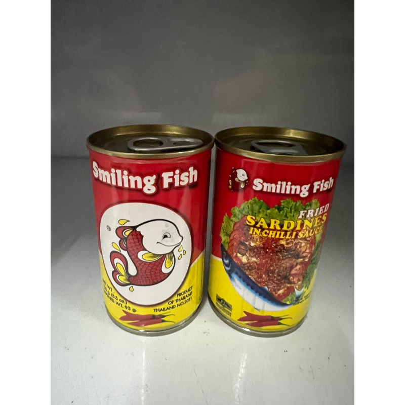 The best selling Smiling Brand Fish Fried Sardines In Cili Sos 155g ...