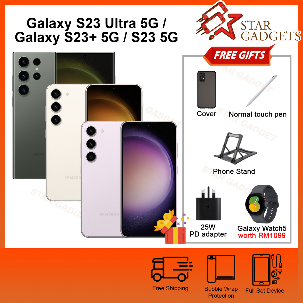 Samsung Galaxy S23 Ultra 5G / Galaxy S23+ 5G / Galaxy S23 5G | Original ...