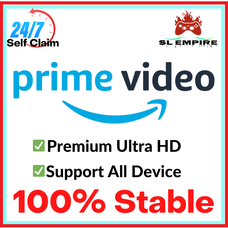 Amazon Prime Video Premium UltraHD Account Shopee Malaysia