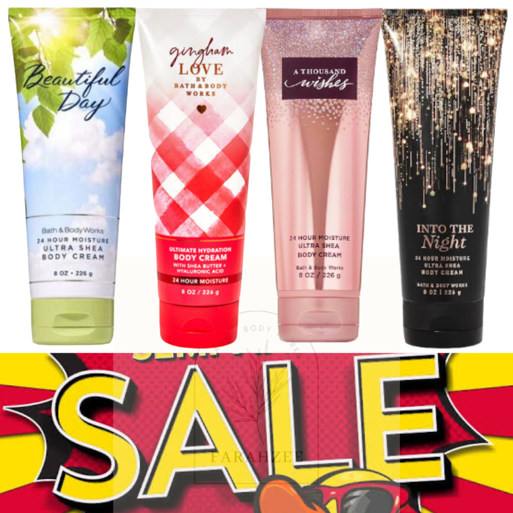 BATH AND BODY WORKS BBW BODY CREAM 226G | Shopee Malaysia