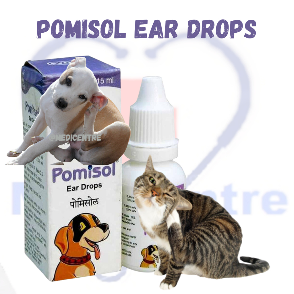 Ear Drops Otitis Ubat Telinga Kucing & Anjing Dog Cat Cleaner itchy ear