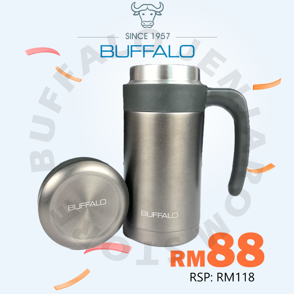 Silver store buffalo thermos