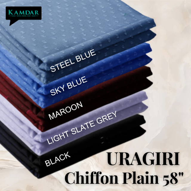 KAMDAR: KAIN PASANG PREMIUM ITALIAN CHIFFON EMBROIDERY 58