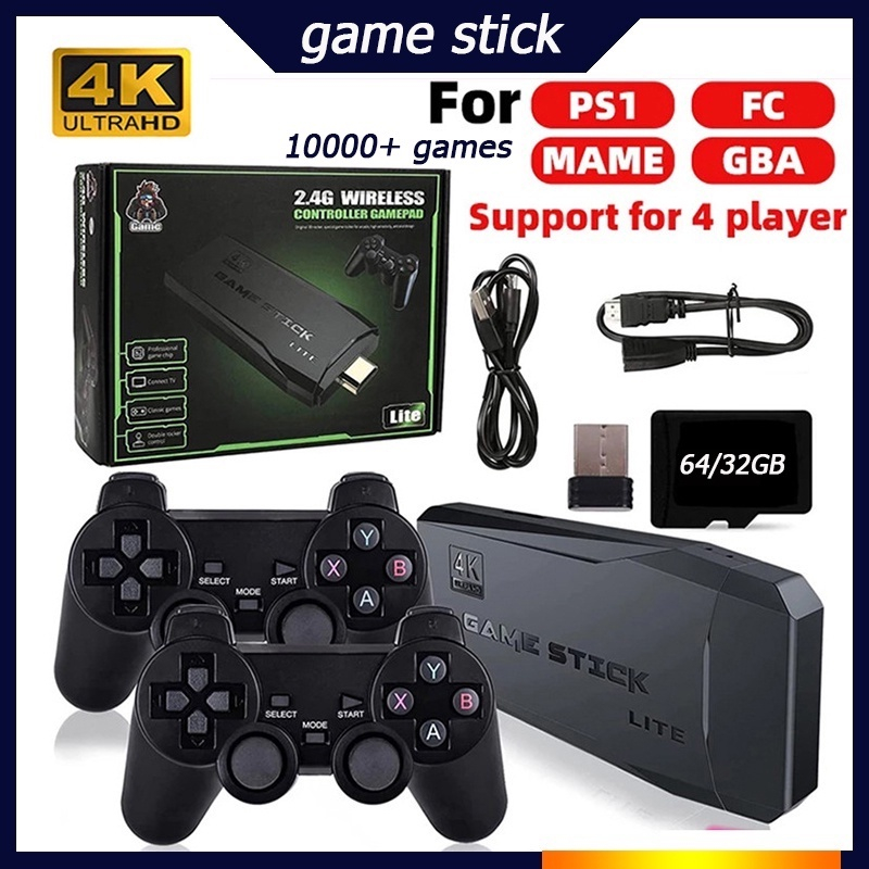 Game Stick Lite 4k (Y3) Mini consola con las 3B 