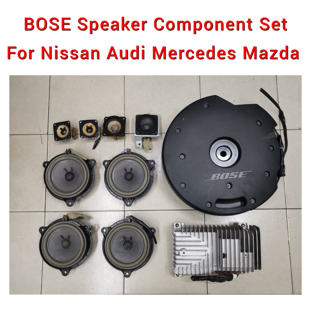 Nissan Audi Mercedes Mazda Acura BOSE Speaker Component Set / Car Sound