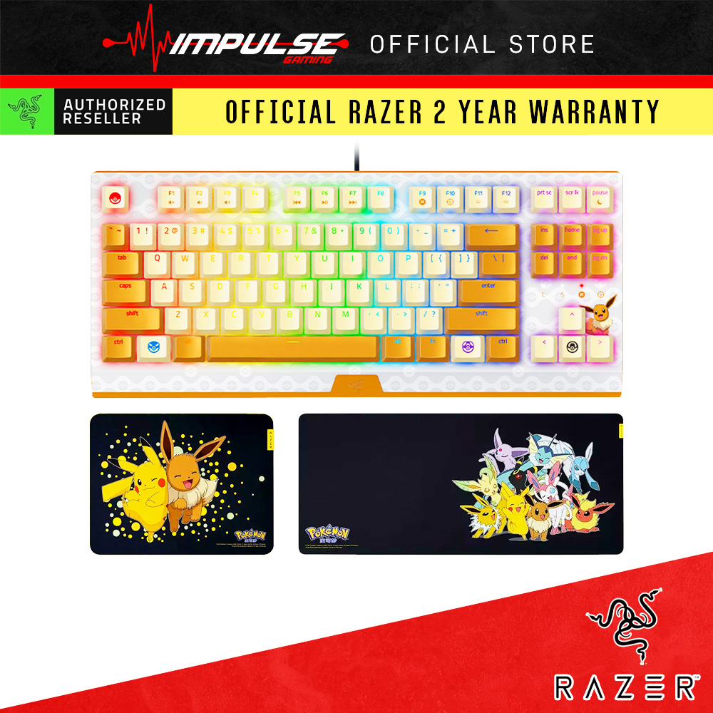 Razer Pokemon Edition - BlackWidow V3 Tenkeyless Green Switch