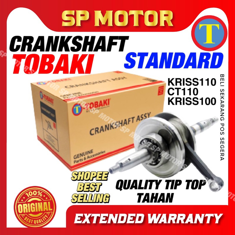 MODENAS KRISS KRISS100 KRISS110 MR1 CT100 STD STANDARD CRANKSHAFT ASSY CRANK SHAFT SET WITH