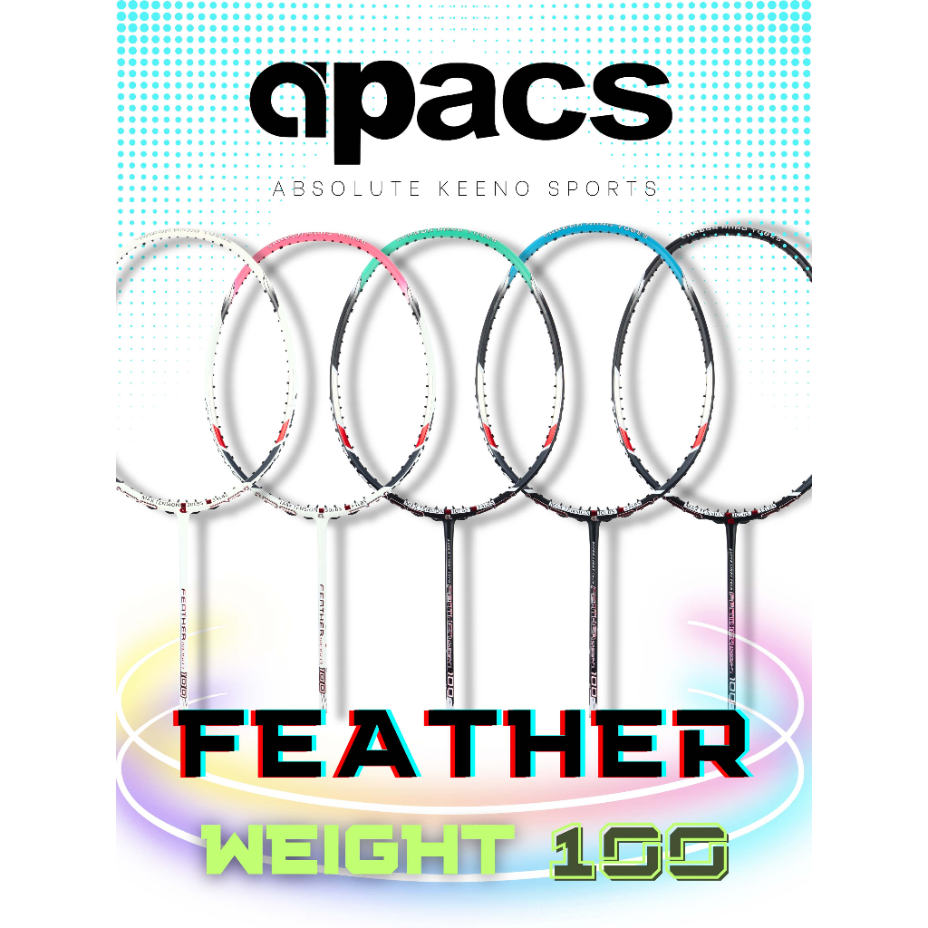 APACS Feather Weight 100 Badminton Racket | Shopee Malaysia