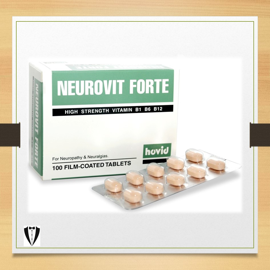 [EXP: 01.2027] Hovid NEUROVIT FORTE (VITAMIN B1, B6, B12) 1 X 10'S (1 ...