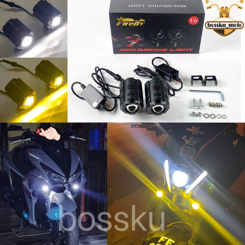 1 SET SPORT LIGHT MINI DRIVING LED LIGHT+SWITCH | Shopee Malaysia