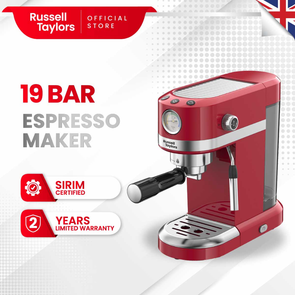 Russell Taylors 19 Bar Espresso Coffee Machine Retro Style Coffee Maker   My 11134207 7qukz Li8525lv0c4j40