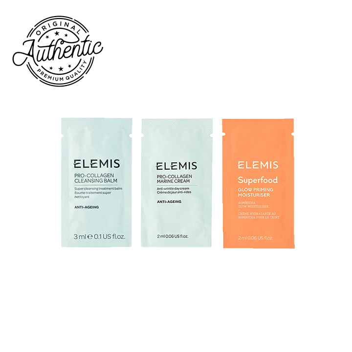 Elemis Sample [ProCollagen Advanced Eye Treatment / Eye Revive Mask / Overnight Matrix / Marine