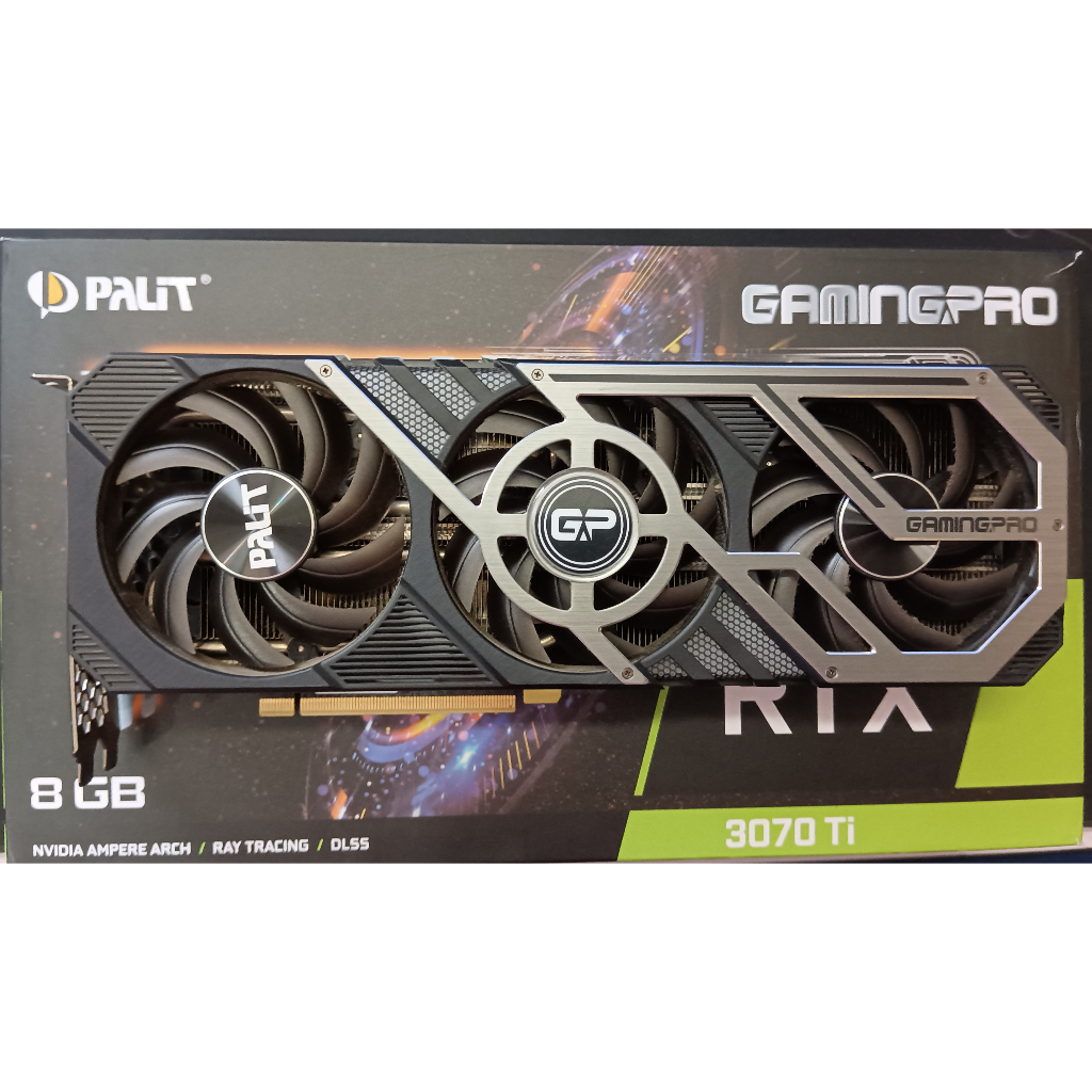 USED Palit Geforce RTX 3070 TI Gaming Pro 8GB DDR6X Graphic Card