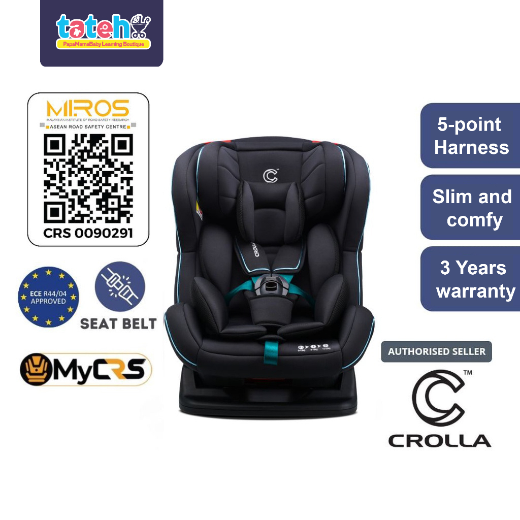 CROLLA Alpha Car Seat Belt Installation Newborn to 25kg Shopee Malaysia
