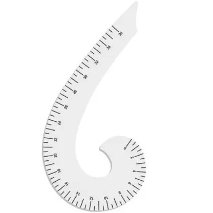 French Curve Scale for Drawing arm Hole Drawing Tailoring Set Sewing ...