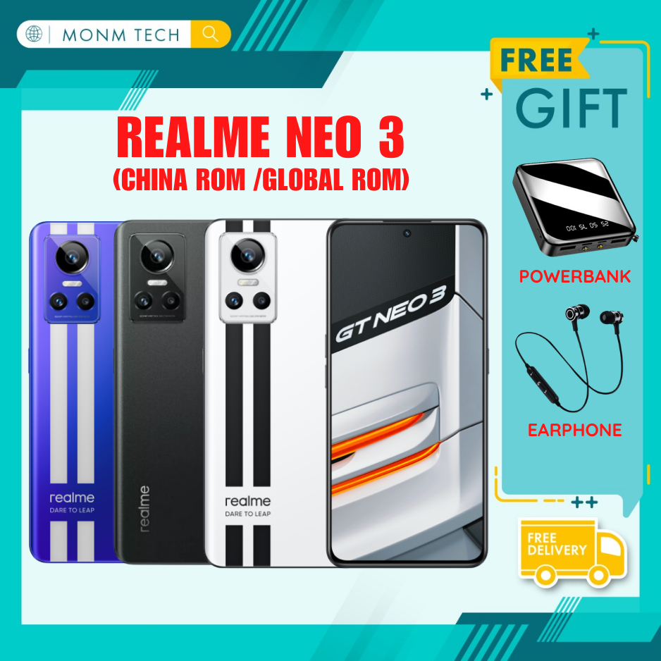 Global Rom] Realme GT Neo 3 / Naruto Edition Tianji 8100 5G/ Li-Po