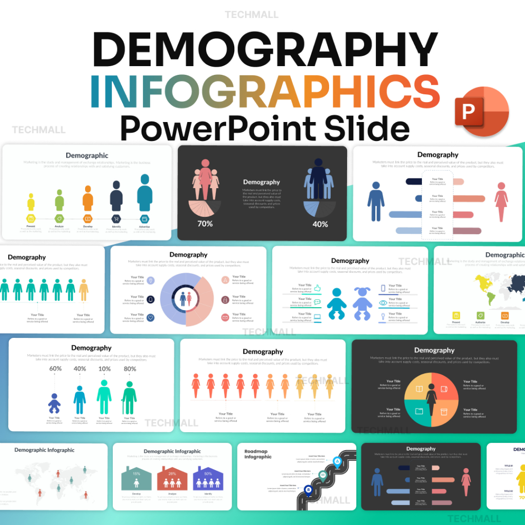 Demography Infographics PowerPoint Presentation Template | Easy Edit ...