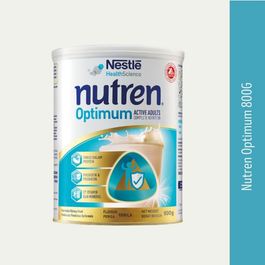 Nestle Nutren Optimum 800G - Complete Nutrition | Shopee Malaysia