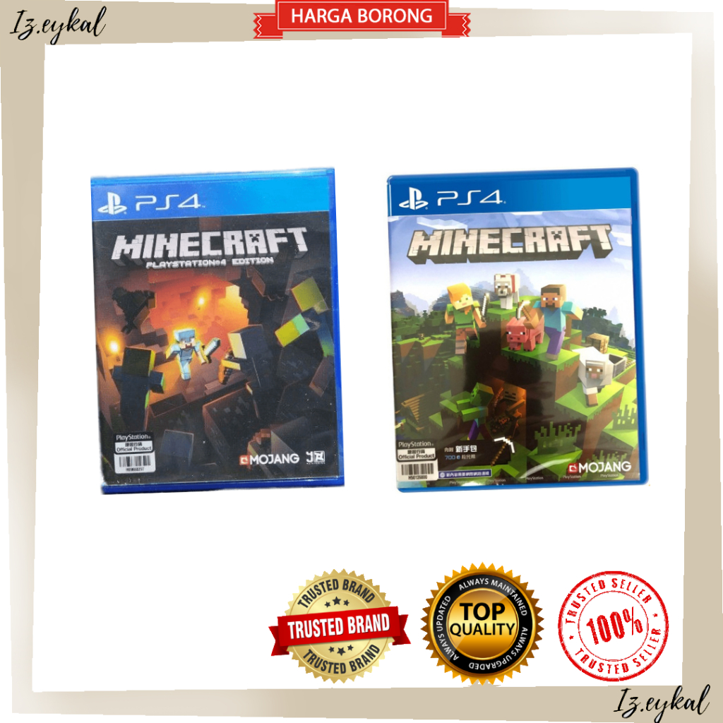 Minecraft cd on sale playstation 4