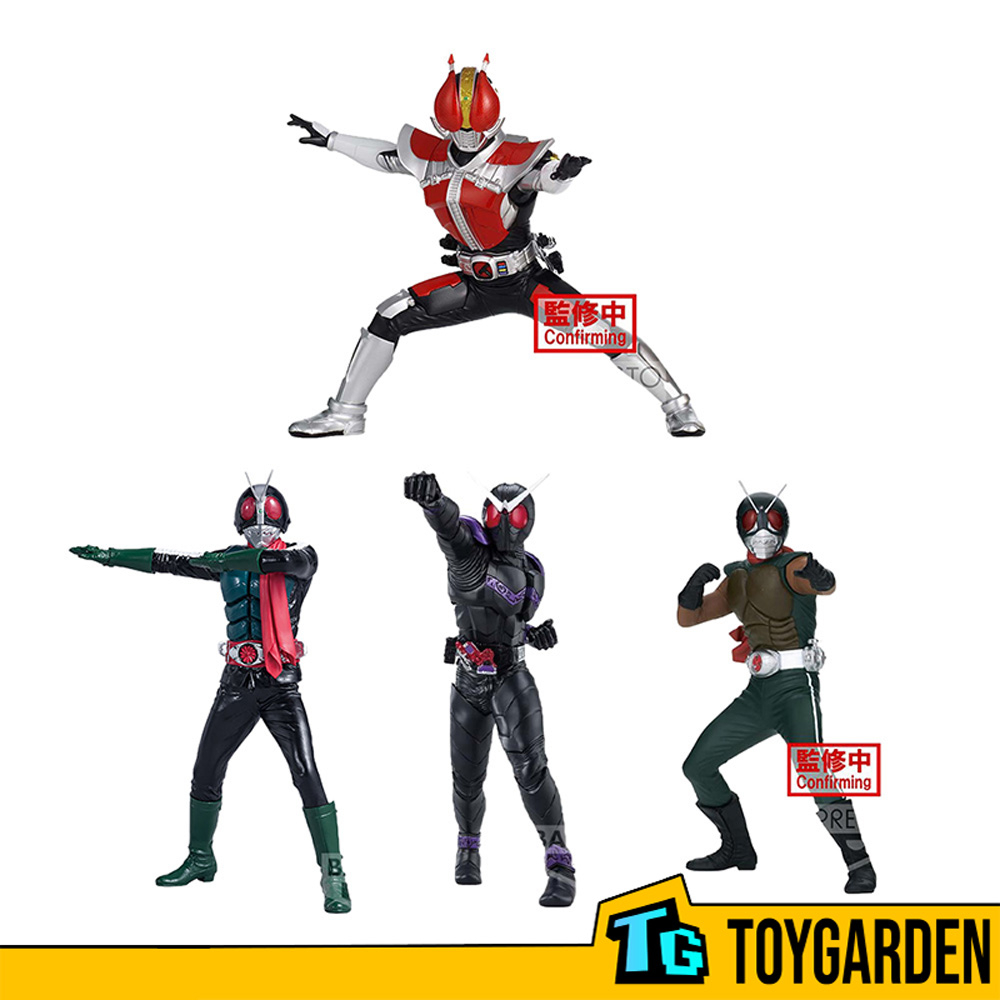 Banpresto Kamen Rider Hero's Brave Statue Figure Skyrider / Den O Sword ...