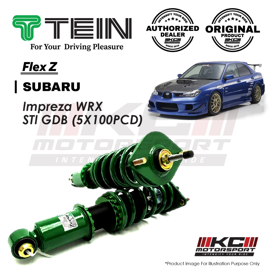Tein Street Basis Z Coilover Kit 2002-2007 Subaru WRX / 2004 STI / 2005-07 Saab 9-2X main image 1