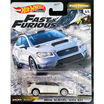 Hot Wheels Premium Car Culture 2016 Subaru WRX STi Fast & Furious Fast ...