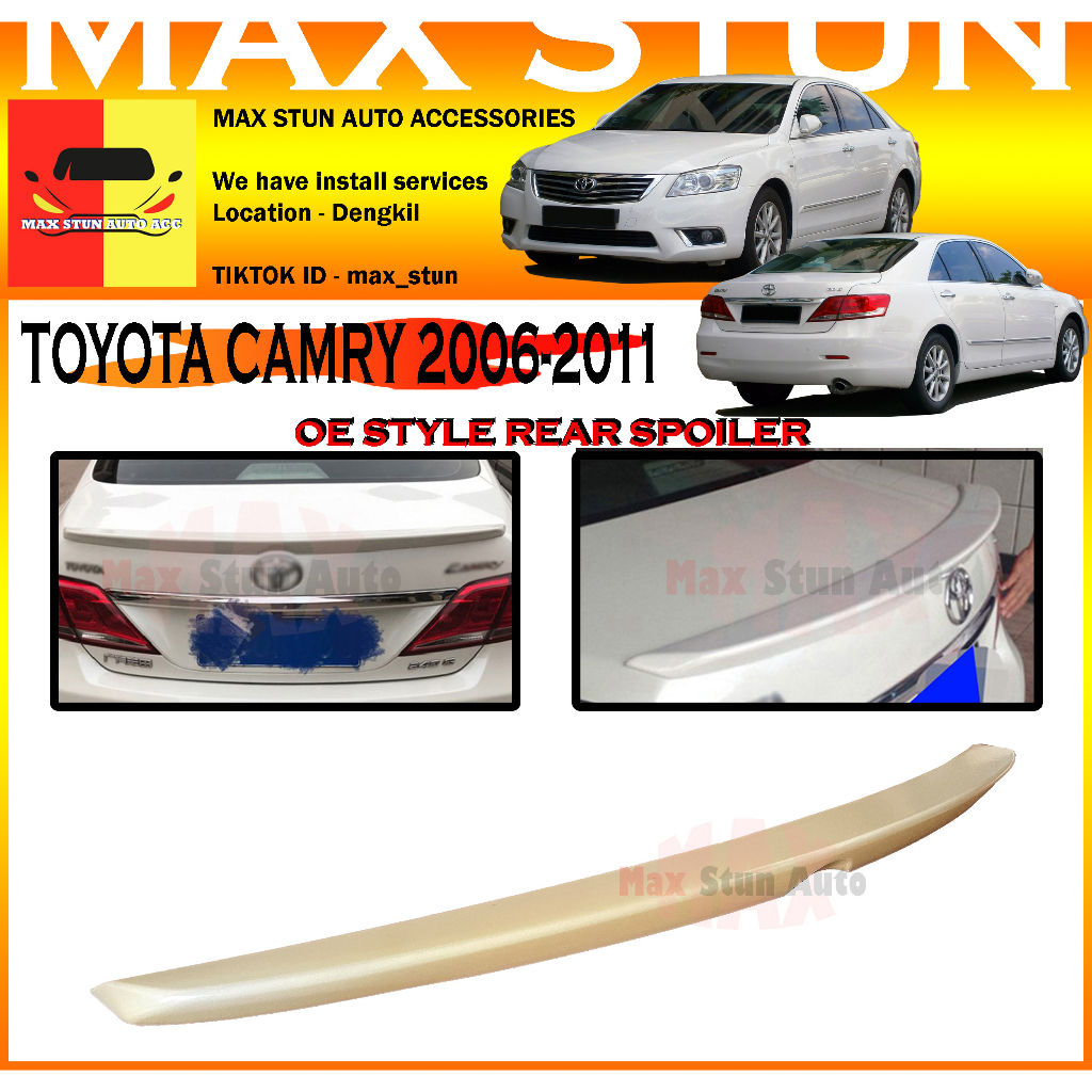 TOYOTA CAMRY 2006-2011 OE SPOILER DUCKTAIL CAMRY 0E SPOLER REAR TRUNK ...