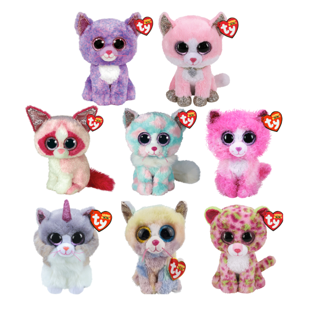 Ty Beanie Boos Cats Collections Toy | Shopee Malaysia