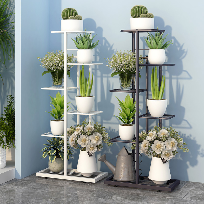 Ready Stock Flower Garden Rack Flower Rack Balcony Flower Rack Flower ...