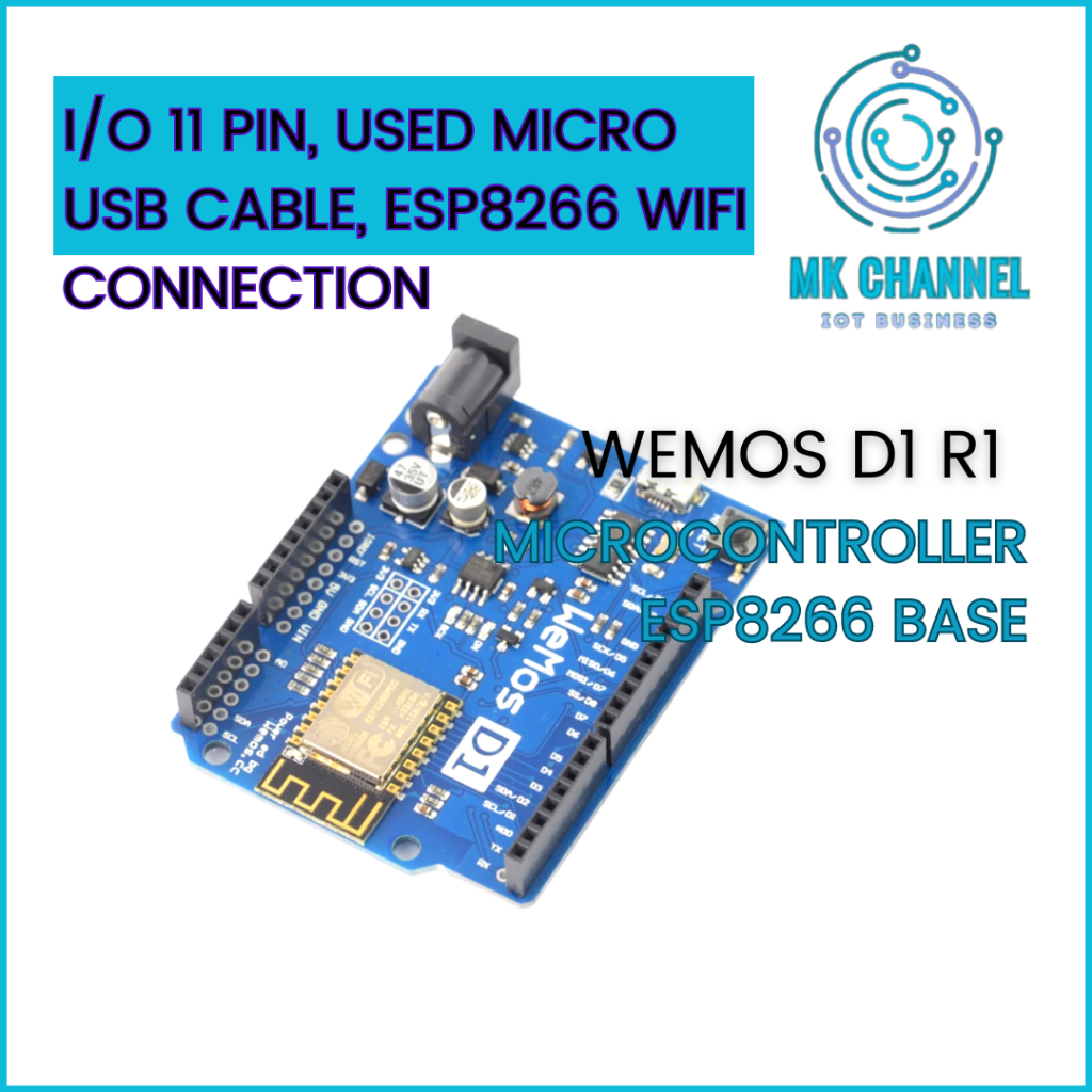 Wemos D1 R2 WiFi ESP8266 - compatible WeMos and Arduino | Shopee Malaysia