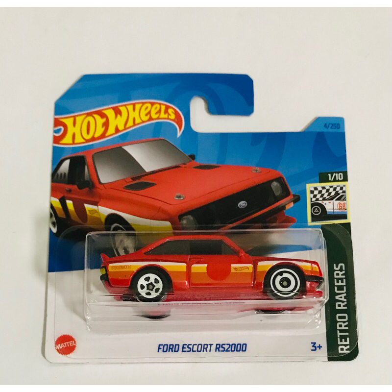2023 Short Card Hot Wheels Ford Escort RS2000 - HW RETRO RACERS Series ...