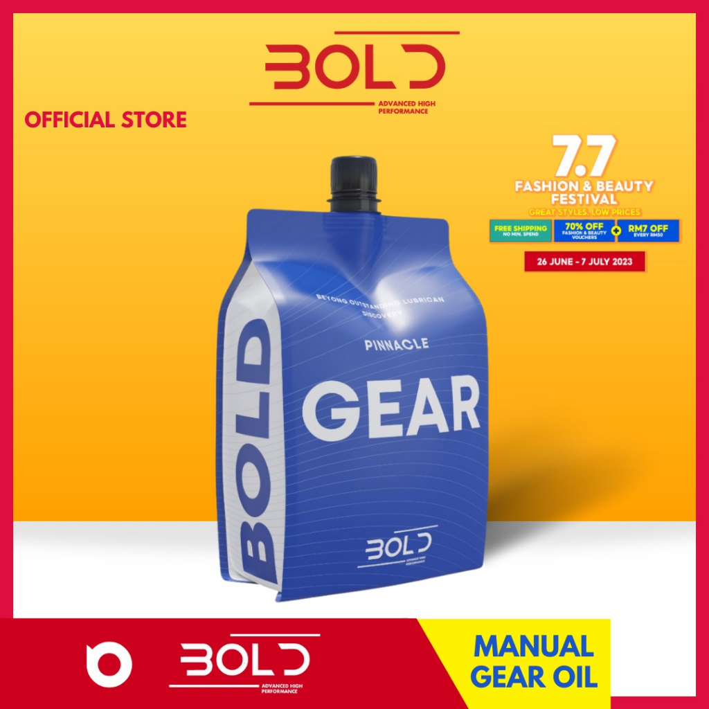 Bold 1L [ Multi Vehicle ] Manual Transmission Gear Oil 75w-90 GL-5