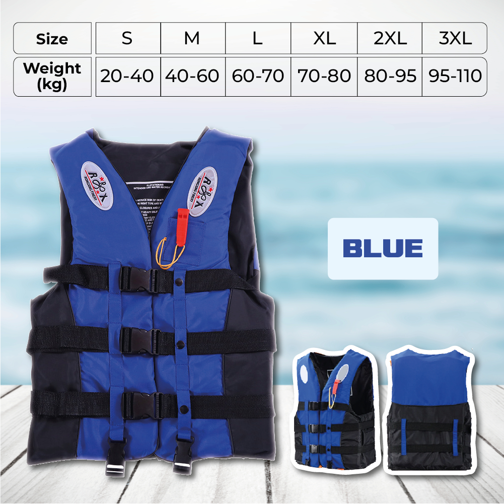 Life Jacket Vest Adults Kids Marine Safety Life Jacket For Outdoor ...