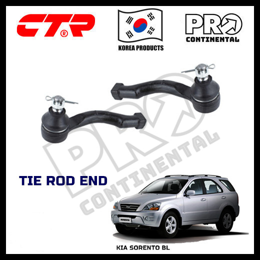 CTR KOREA KIA SORENTO BL 2002-2009 STEERING RACK TIE ROD END [1 PAIR ...