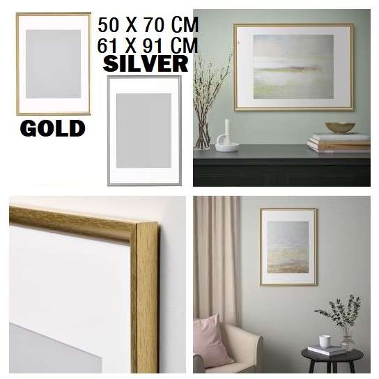SILVERHOJDEN Photo Frame Picture Frame / 50 x 70 cm 20R PLUS 61 X 91