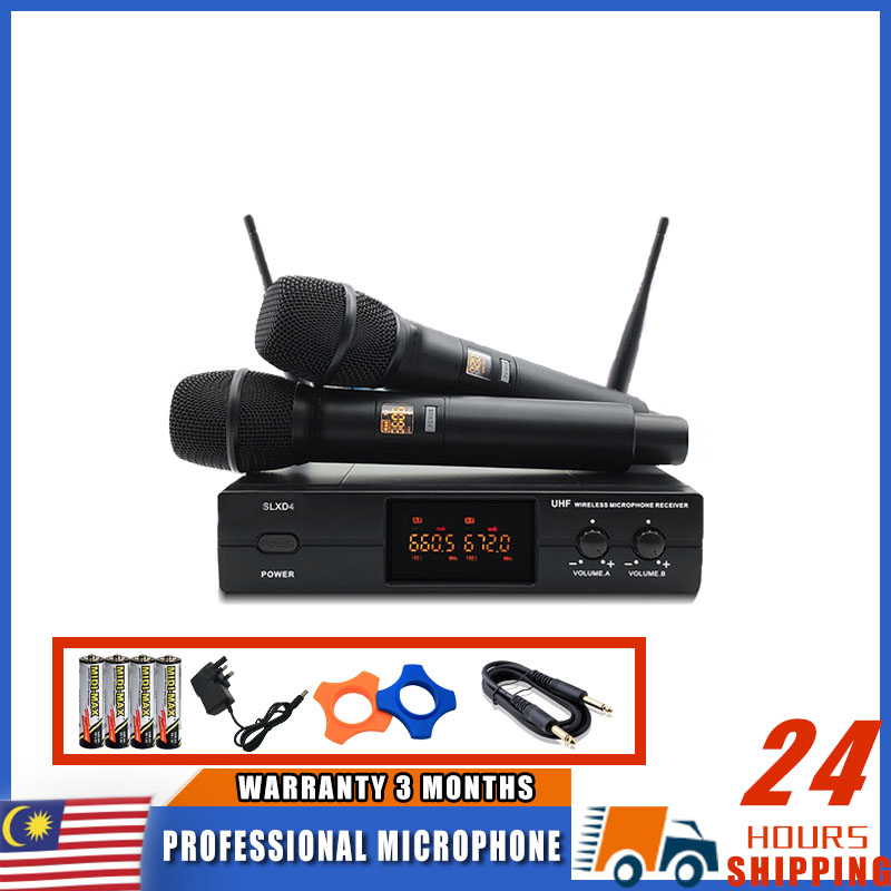 SLXD4 digital wireless microphone system, KTV audio dual Karaoke