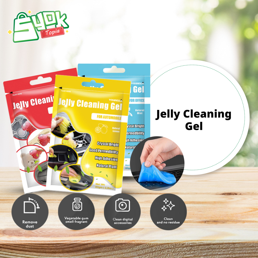 Jelly Cleaning Gel Multipurpose Super Clean Magic Slime Dust