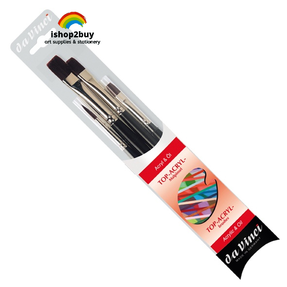 Da Vinci Oil Paint Brush Ox Hair Serie 1887 No: 18