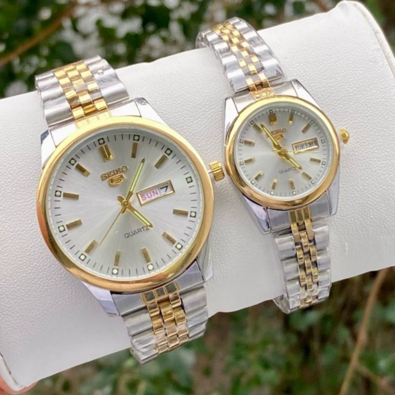 Seiko 5 outlet couple