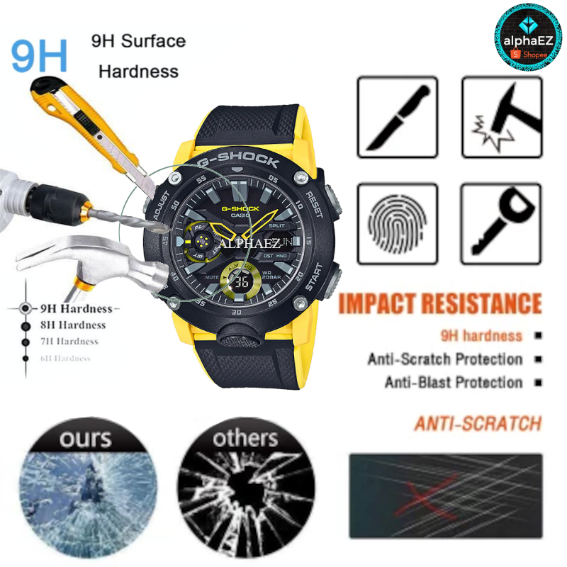 Casio G-Shock GA-2000SU-2A 9H Watch Screen Protector Cover GA2000 ...