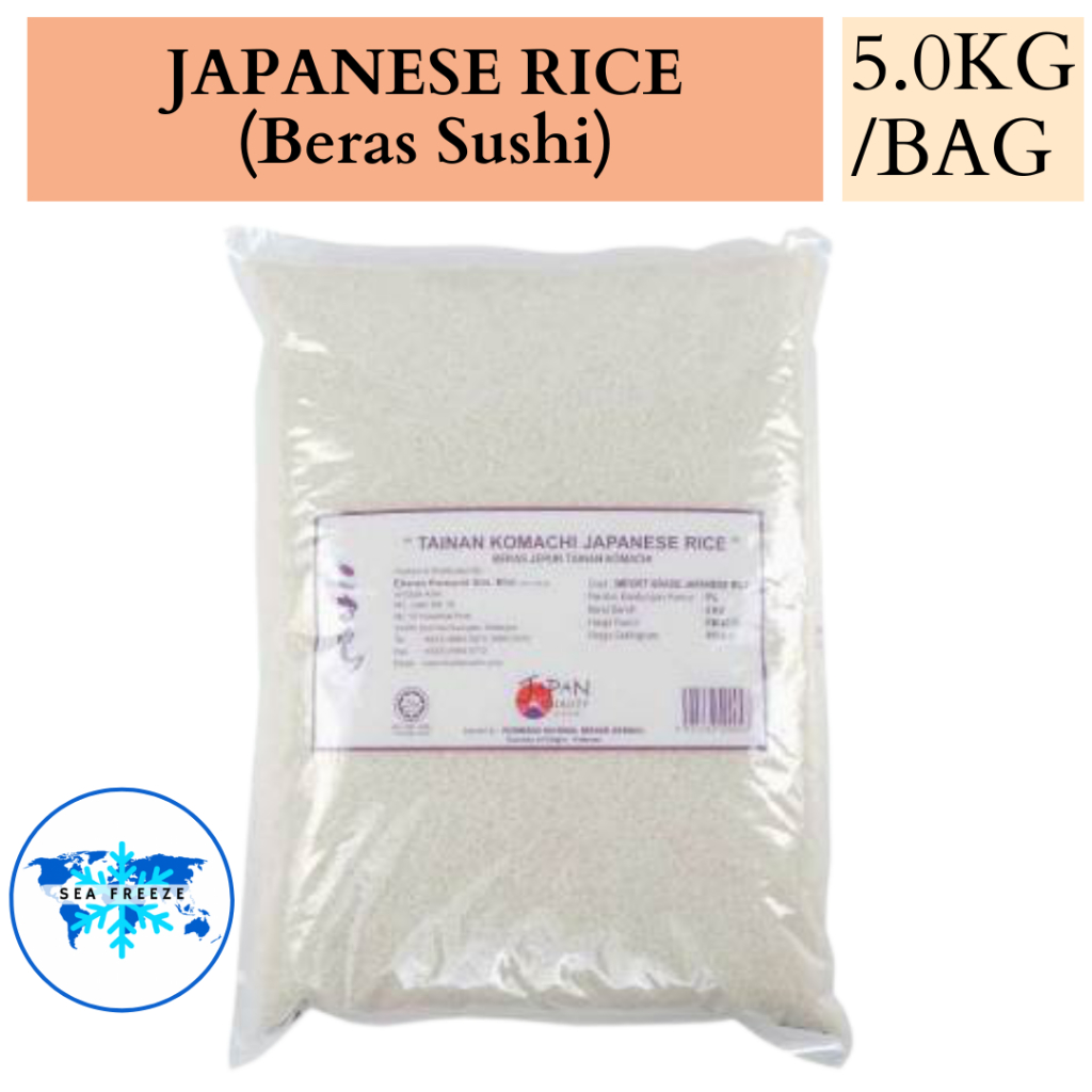 Beras Sushi Tainan Premium Japanese Rice 5Kg/pack | Shopee Malaysia