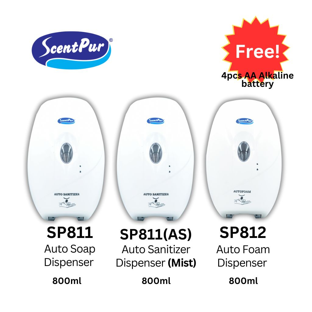 ScentPur Premium Auto Hand Soap/Sanitizer Dispenser or stand ONLY