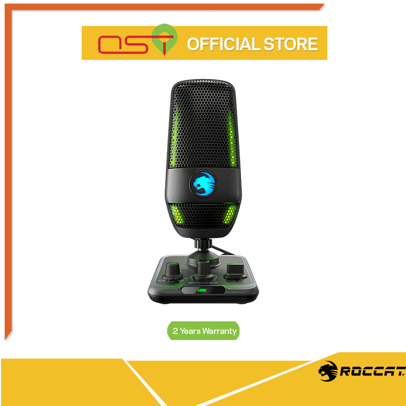 ROCCAT Torch Studio-Grade USB Microphone | Shopee Malaysia