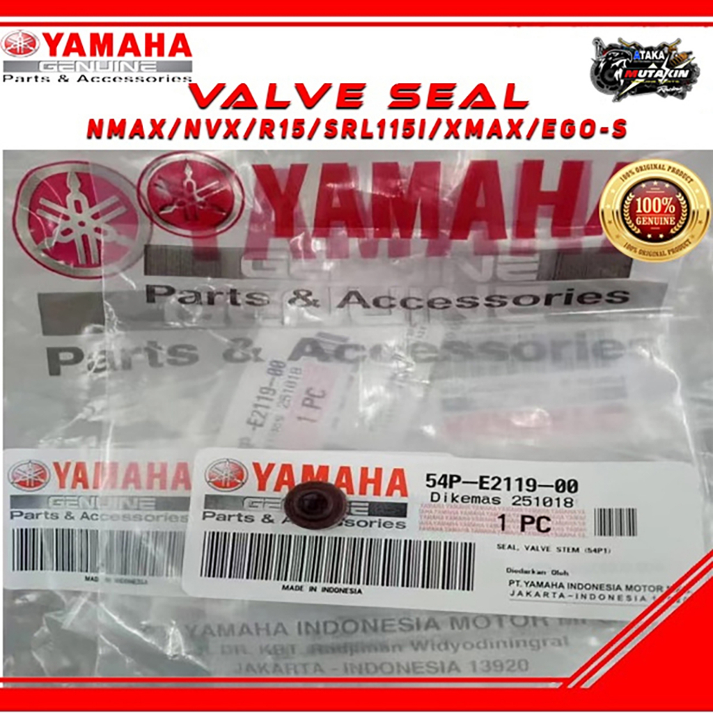 VALVE SEAL EGOS EGO AVANTIZ SRL115FI NMAX NVX 100 ORIGINAL YAMAHA