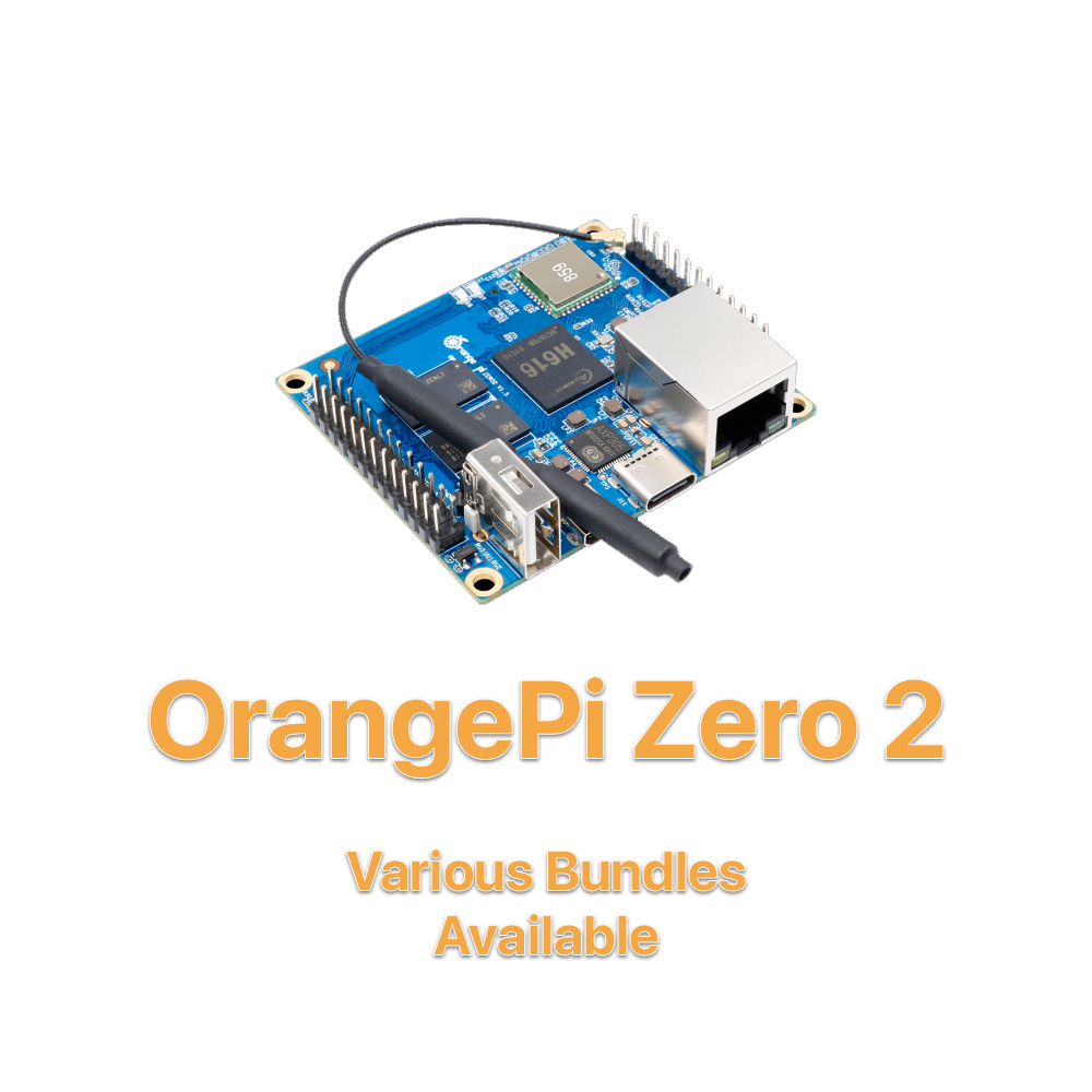 Local Stock Orange Pi Zero 2 Single Board Computer Alternative For Raspberry Pi Arduino 