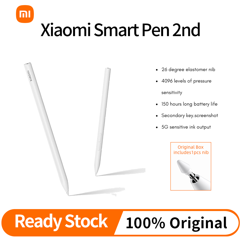 2024 NEW Xiaomi Stylus Pen 2 Generation 240Hz 152mm Draw Writing Screenshot  Tablet Smart Pen for Mi Pad 5 / 6 / 5 Pro / 6 Pro - AliExpress