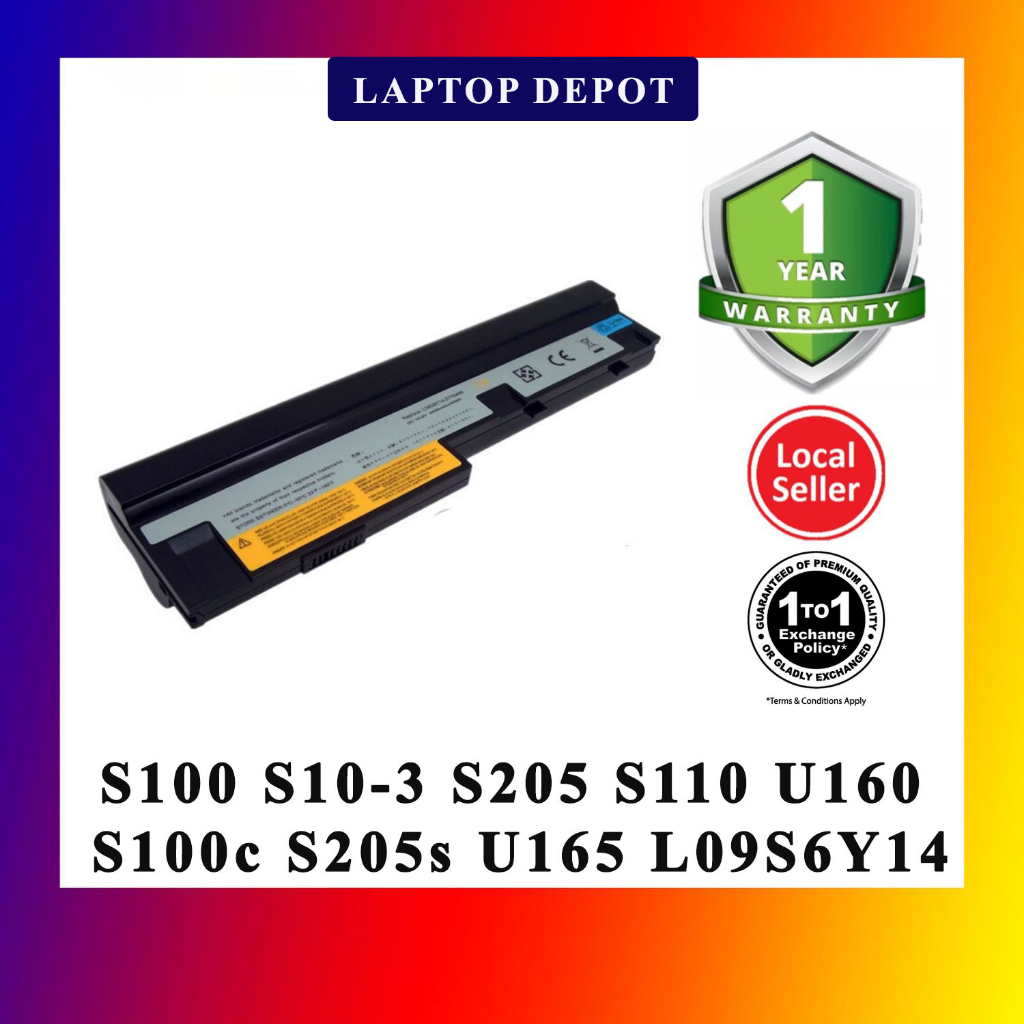 [READY STOCK] Lenovo IdeaPad S100 S10-3 S205 S110 U160 S100c S205s U165 ...