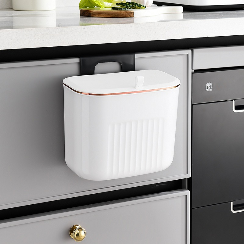 (🇲🇾READY STOCK) Wall Mounted Hanging Trash Bin Kitchen Countertop