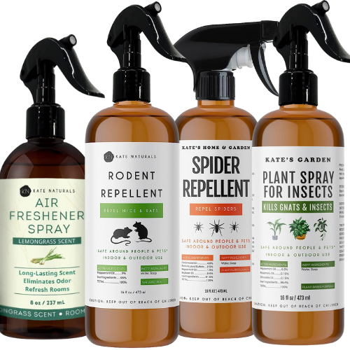 Kate Naturals Rodent Repellent Spray with Peppermint Spider Repellent