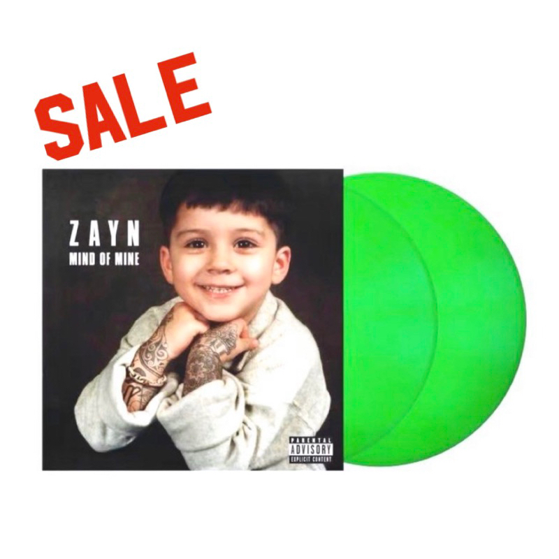 Zayn Malik popular Mind of Mine Green Vinyl - SEALED